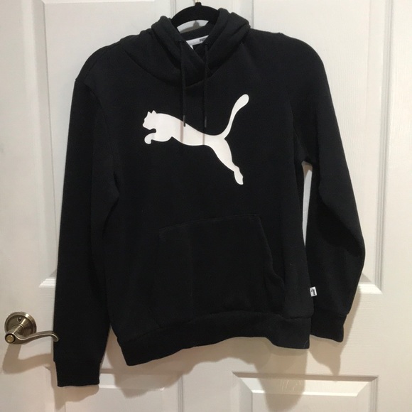 black and white puma sweatshirt